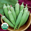 Fruits- VFR176 Organic Okra "Clemson Spineless' (100 - 150 Seeds)