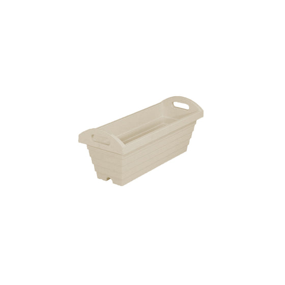 A550 Rectangle Pot [Ivory] - Garden Pots & Plant Pots Singapore