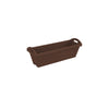 A650 Long Rectangle Pot [Brown] - Garden Pots & Plant Pots Singapore