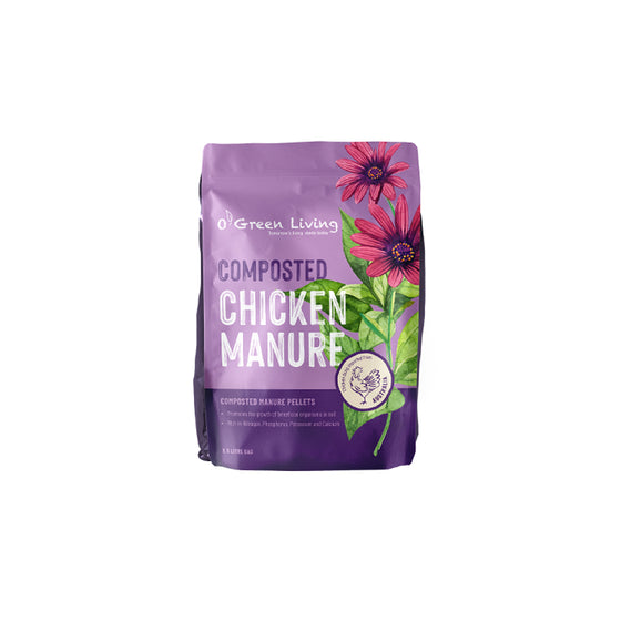 Chicken Manure Fertilizer by O Green Living Singapore Gardening Supplies